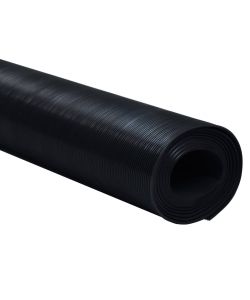 Tappetino Antiscivolo in Gomma 1,5x2 m 3 mm a Coste Fine