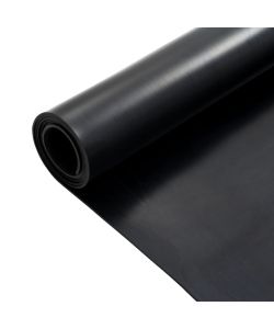 Tappetino Antiscivolo in Gomma 1,2x2 m 3 mm Liscio