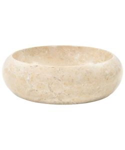 Lavandino 40x12 cm in Marmo Crema