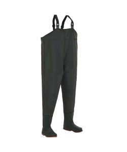 Pantaloni Impermeabili con Stivali Verdi Taglia 45