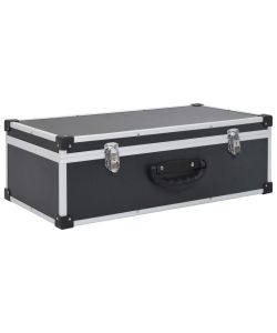 Custodia CD per 80 CD in Alluminio ABS Nero
