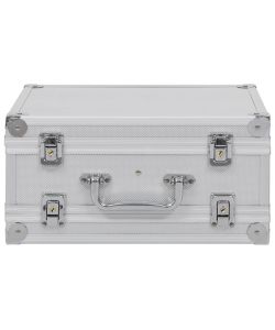 Custodia per Pistola in Alluminio ABS Argento