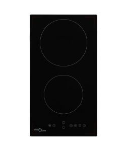 Piano Cottura in Ceramica con 2 Zone e Controlli Touch 3000 W