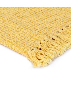 Copriletto in Cotone 220x250 cm Giallo Senape