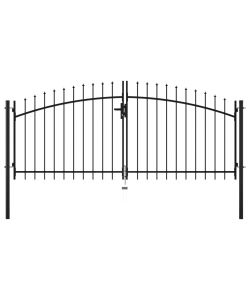Cancello Doppio con Punte a Lancia 300x150 cm