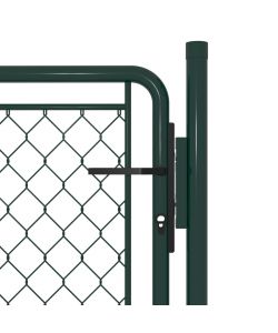 Cancello per Giardino in Acciaio 100x100 cm Verde