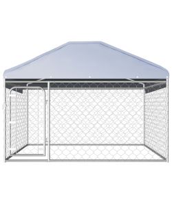 Canile da Esterno con Tetto 200x200x135 cm