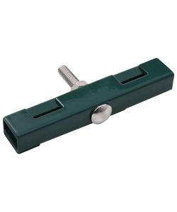 Set di Connettori per Griglie da Giardino 10 pz Verde