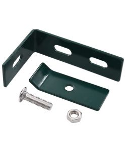 Set di Connettori Angolari a Parete 10 pz Verde