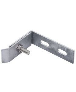 Set di Connettori Angolari a Parete 10 pz Argento