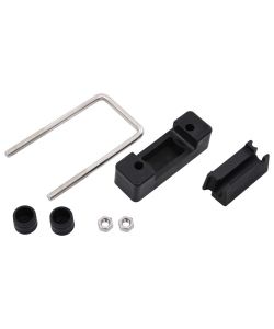Connettori a U in Plastica per Pali Recinzione 60x40mm 25 Set