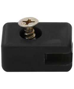 Supporto per Fili Recinzioni Giardino e Vite 100 Set Antracite