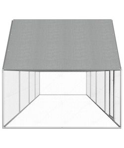 Pollaio 8x2x2 m in Acciaio Zincato
