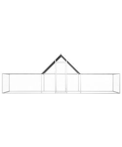 Pollaio 6x2x2 m in Acciaio Zincato
