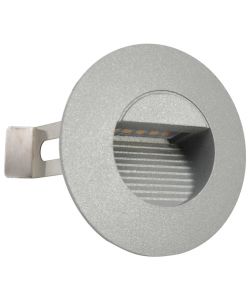 Lampade da Parete da Esterno a LED 6 pz 5 W Argento Rotonde