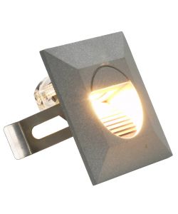 Lampade da Parete da Esterno a LED 6 pz 5 W Argento Quadrate