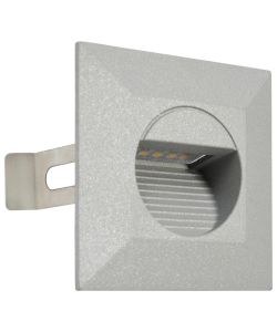 Lampade da Parete da Esterno a LED 6 pz 5 W Argento Quadrate