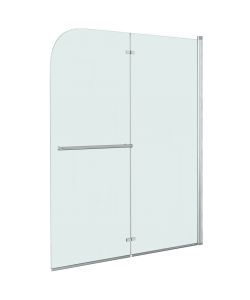 Box Doccia Pieghevole a Libro 2 Pannelli in ESG 120x140 cm