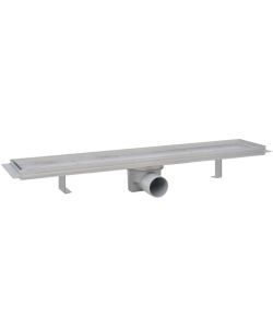 Scarico Doccia Lineare 2 pz 630x140 mm Acciaio Inossidabile