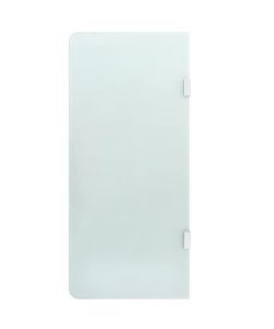 Schermo Orinatoio a Parete per Privacy 90x40 cm Vetro Temperato