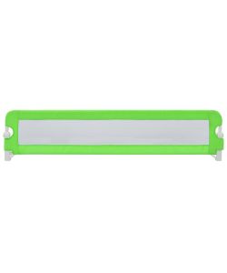 Sponde Letto di Sicurezza Bambini Verde 180x42cm Poliestere