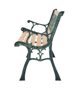 Panchina da Giardino 122 cm in Legno