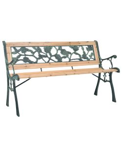 Panchina da Giardino 122 cm in Legno