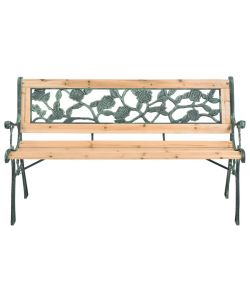 Panchina da Giardino 122 cm in Legno