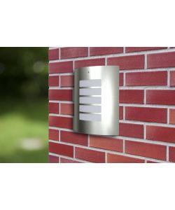 Appliqu lampione da giardino in acciaio inox per interni ed esterni