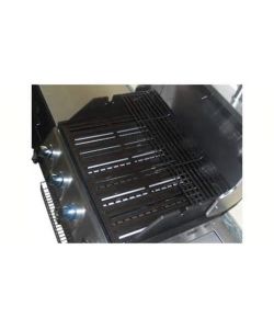 vidaXL - Barbecue a gas portatile nero 4+1 bruciatori