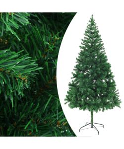 Albero di Natale Artificiale Supporto Acciaio 210 cm 910 Rami