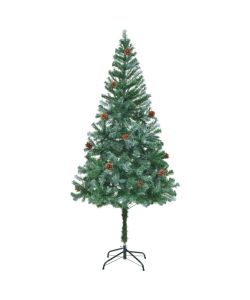Albero di Natale Artificiale con Pigne 180 cm