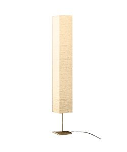 Lampada a Piantana con Supporto in Acciaio 170 cm Beige