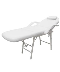 Sedia poltrona massaggio trattamenti tattoo,portatile bianco