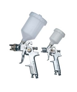 Set Spruzzatori di Vernice 2 pz HVLP