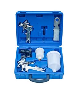 Set Spruzzatori di Vernice 2 pz HVLP