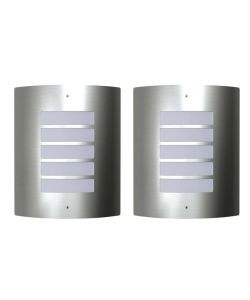 Appliqu moderni in acciaio inox per esterni ed interni, 2