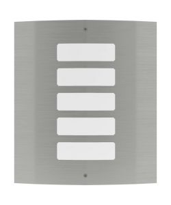 Appliqu moderni in acciaio inox per esterni ed interni, 2