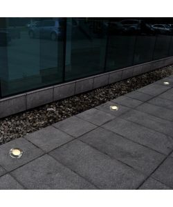 Faretti Carrabili a Incasso per Esterni 12 pz Rotondi