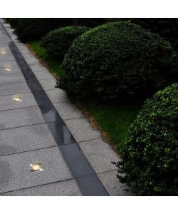 Faretti Carrabili 12 pz per Esterni Quadrati