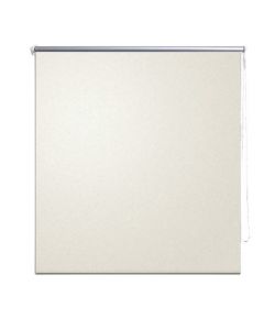Tenda a Rullo Oscurante 160 x 175 cm Bianco Avorio