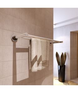Porta Asciugamani in Acciaio Inox 2 Barre