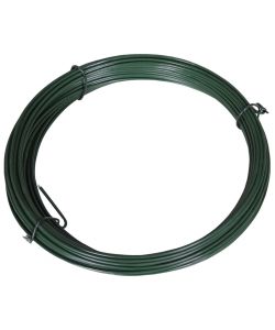 Filo di Legatura per Recinzione 25 m 1,4/2 mm Acciaio Verde