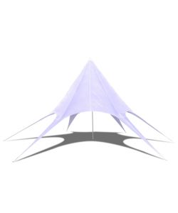 Gazebo padiglione tenda da giardino a stella esagonale 14m