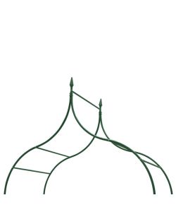Arco da Giardino per Piante Rampicanti Verde Scuro