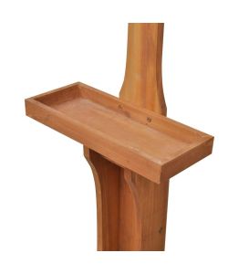 vidaXL Doccia da Giardino in Legno - Resistente agli Agenti Atmosferici