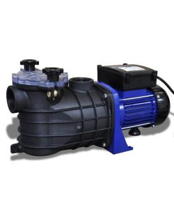 Pompa di filtrazione elettrica per piscina 500W Blu