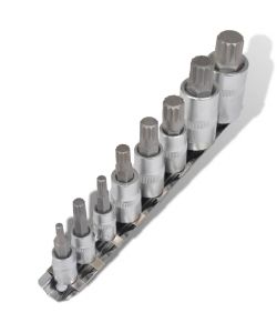 Chiavi a 12 Punti Set 8 pz su Nastro