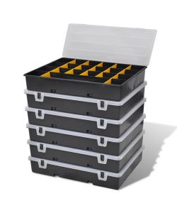 Box magazzino cassette assortite 6 pezzi