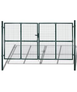 Cancello per Giardino in Rete Metallica 289x175 cm/306x225 cm